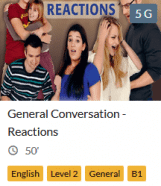 reações